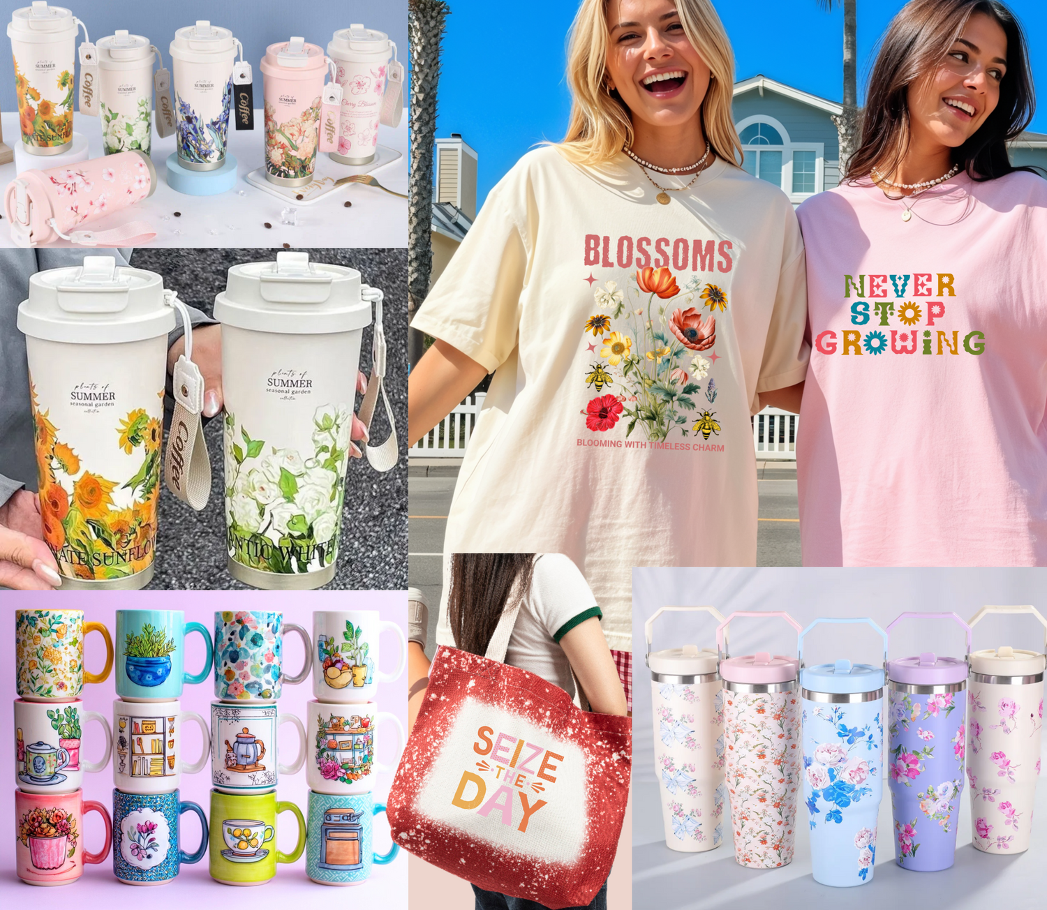 Vibrant Blooming and Inspiration collection