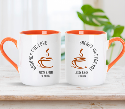 Personalised Couple Anniversary mug