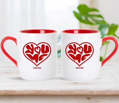 Personalised couple Matching Mug