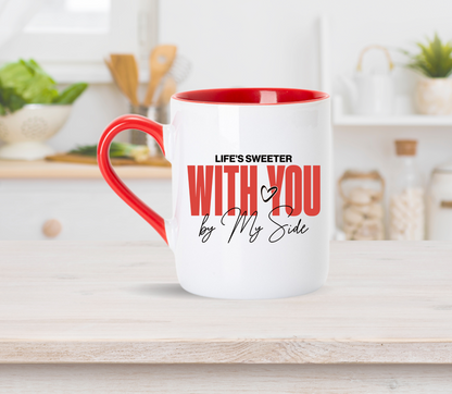 Personalised Couple Anniversary Mug