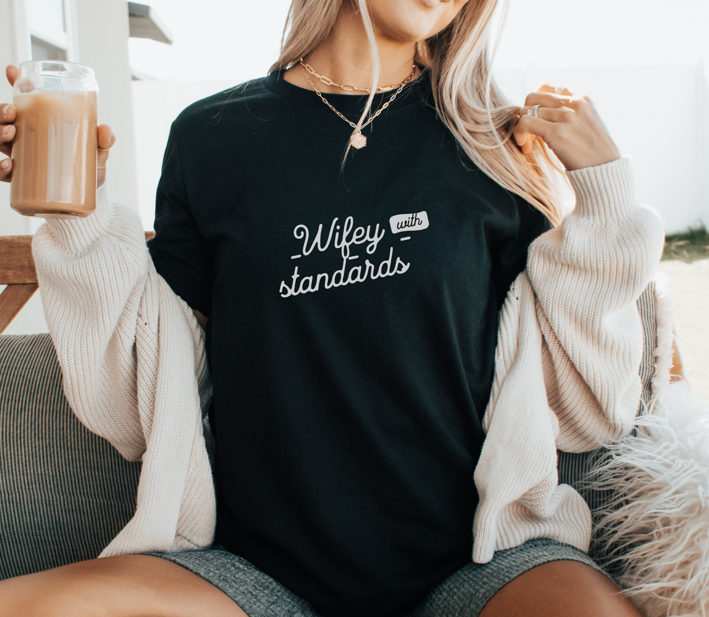 Personalised Hubby wifey Couple matching Tshirt