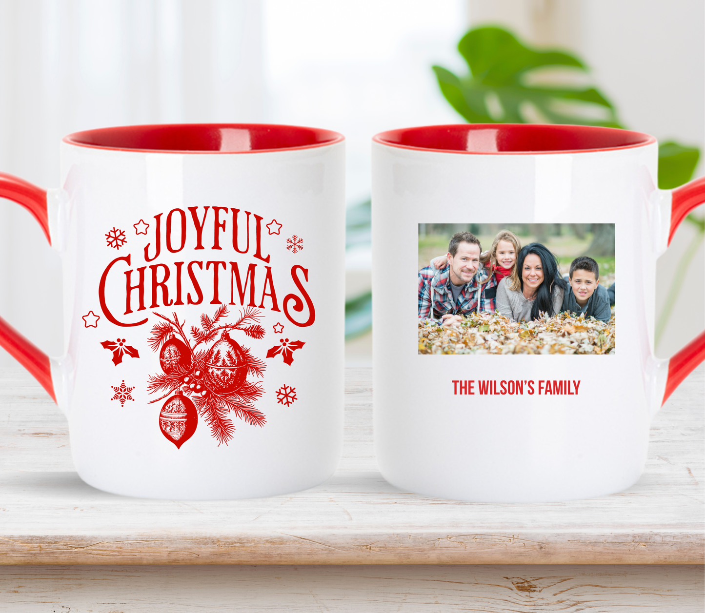 Personalised Christmas mug