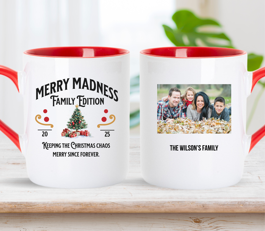 Personalised Christmas mug