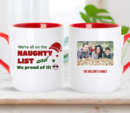Personalised Christmas mug