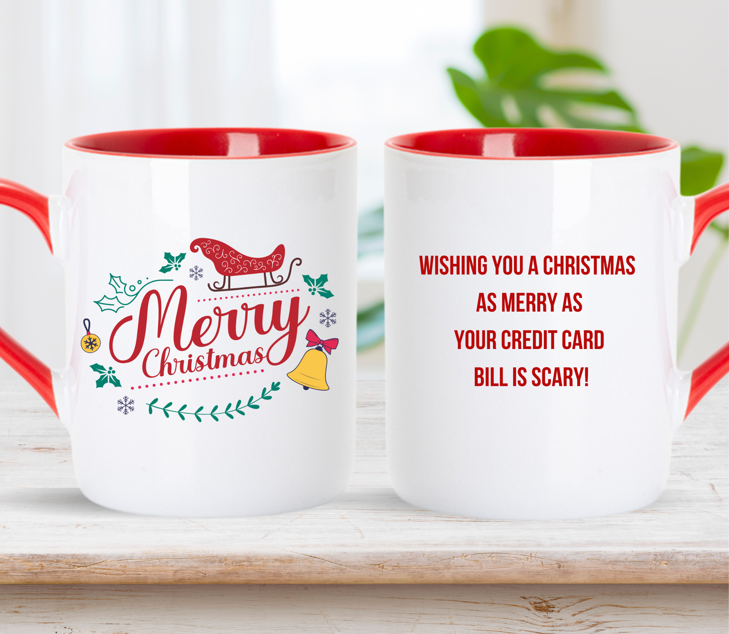 Personalised Christmas mug