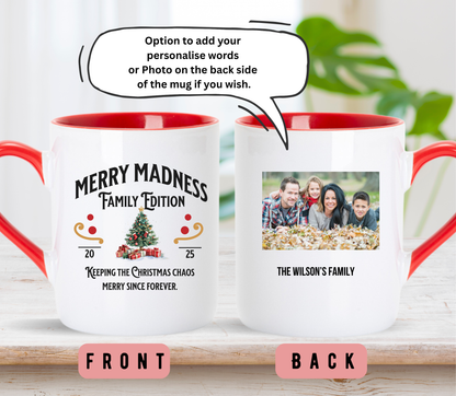 Personalised Christmas mug