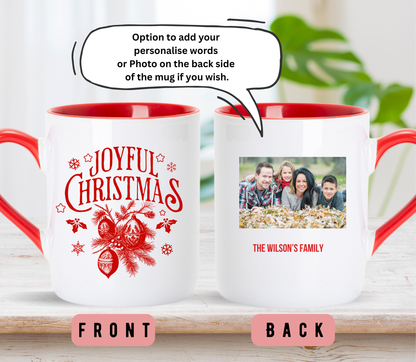 Personalised Christmas mug