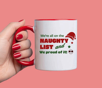 Personalised Christmas mug