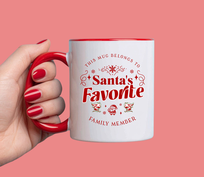 Personalised Christmas mug