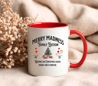 Personalised Christmas mug
