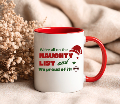 Personalised Christmas mug