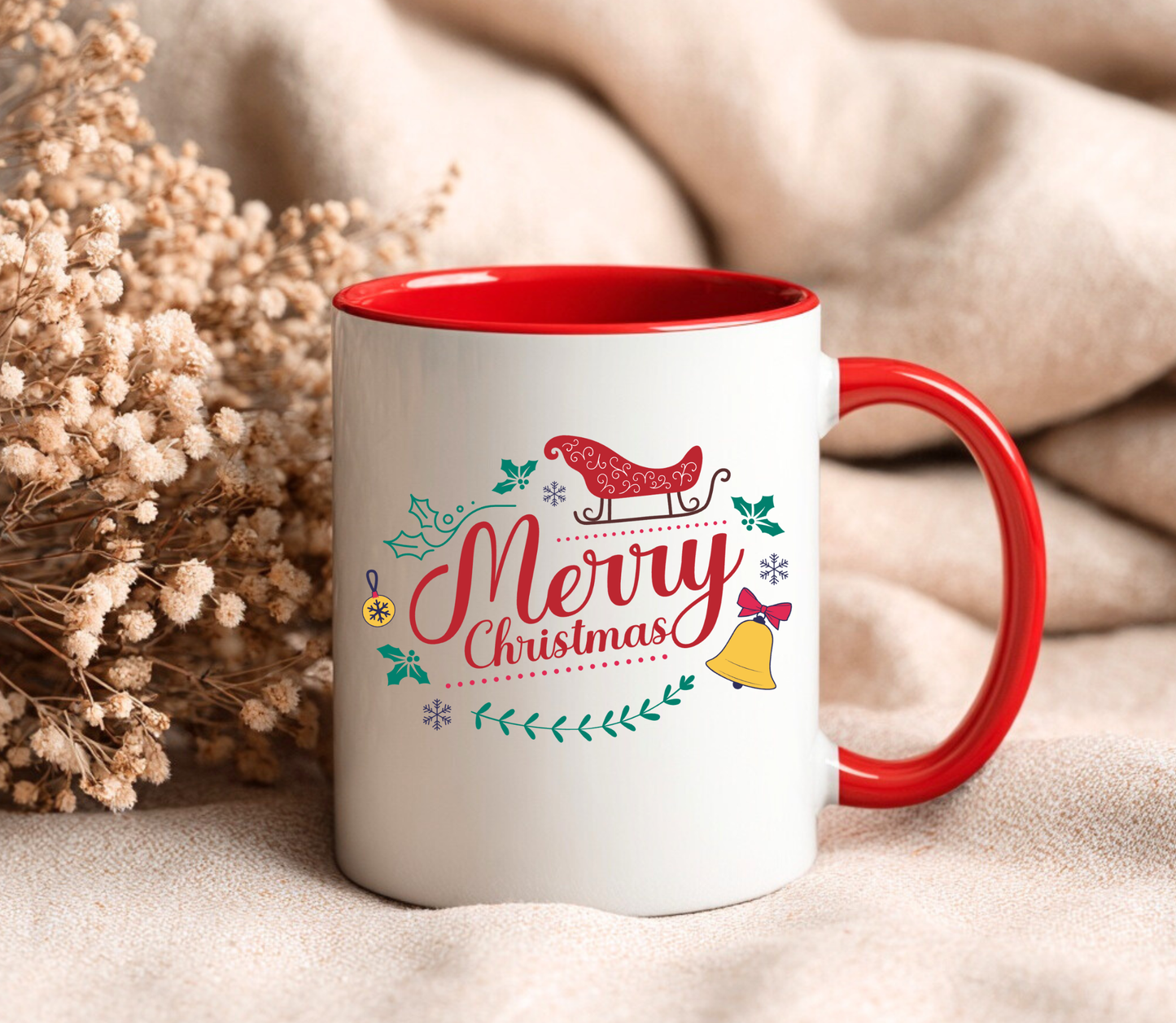 Personalised Christmas mug