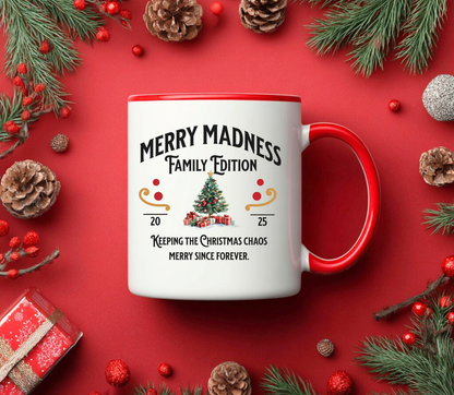 Personalised Christmas mug