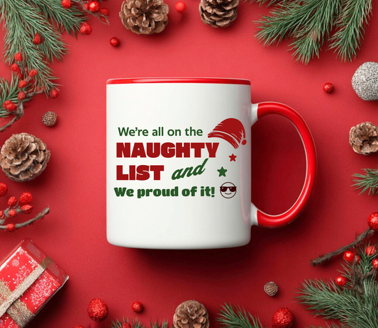 Personalised Christmas mug