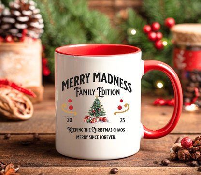 Personalised Christmas mug