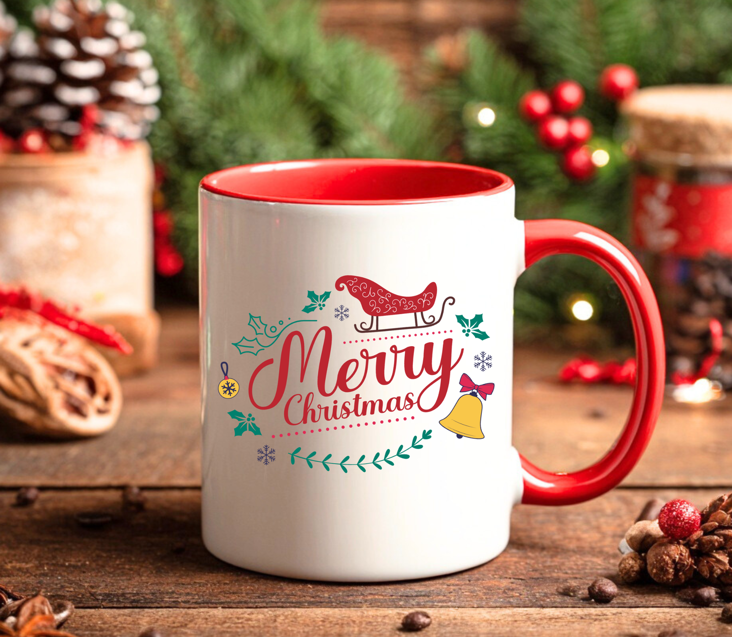 Personalised Christmas mug