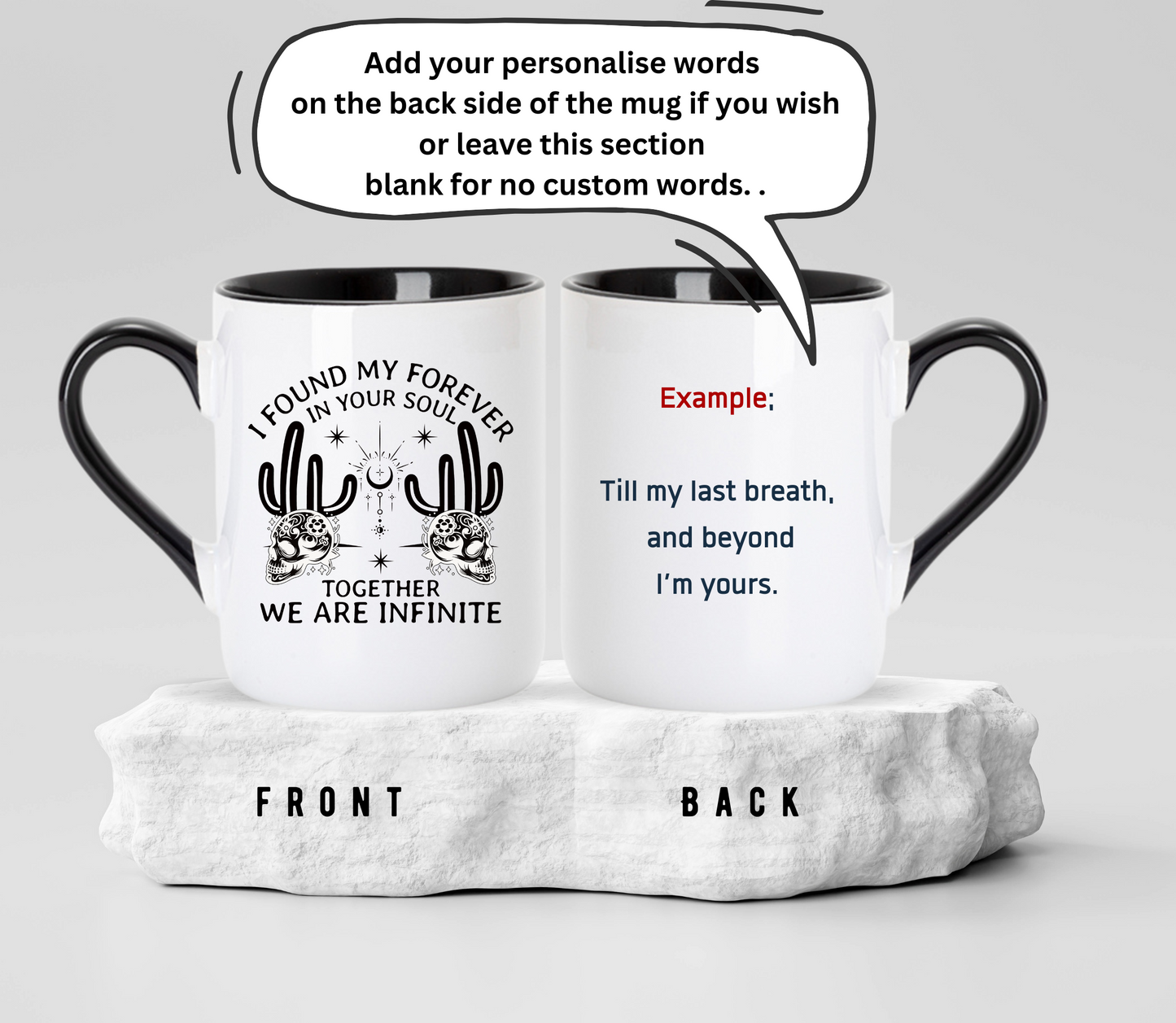 Personalise Couple Anniversary Wedding Mug