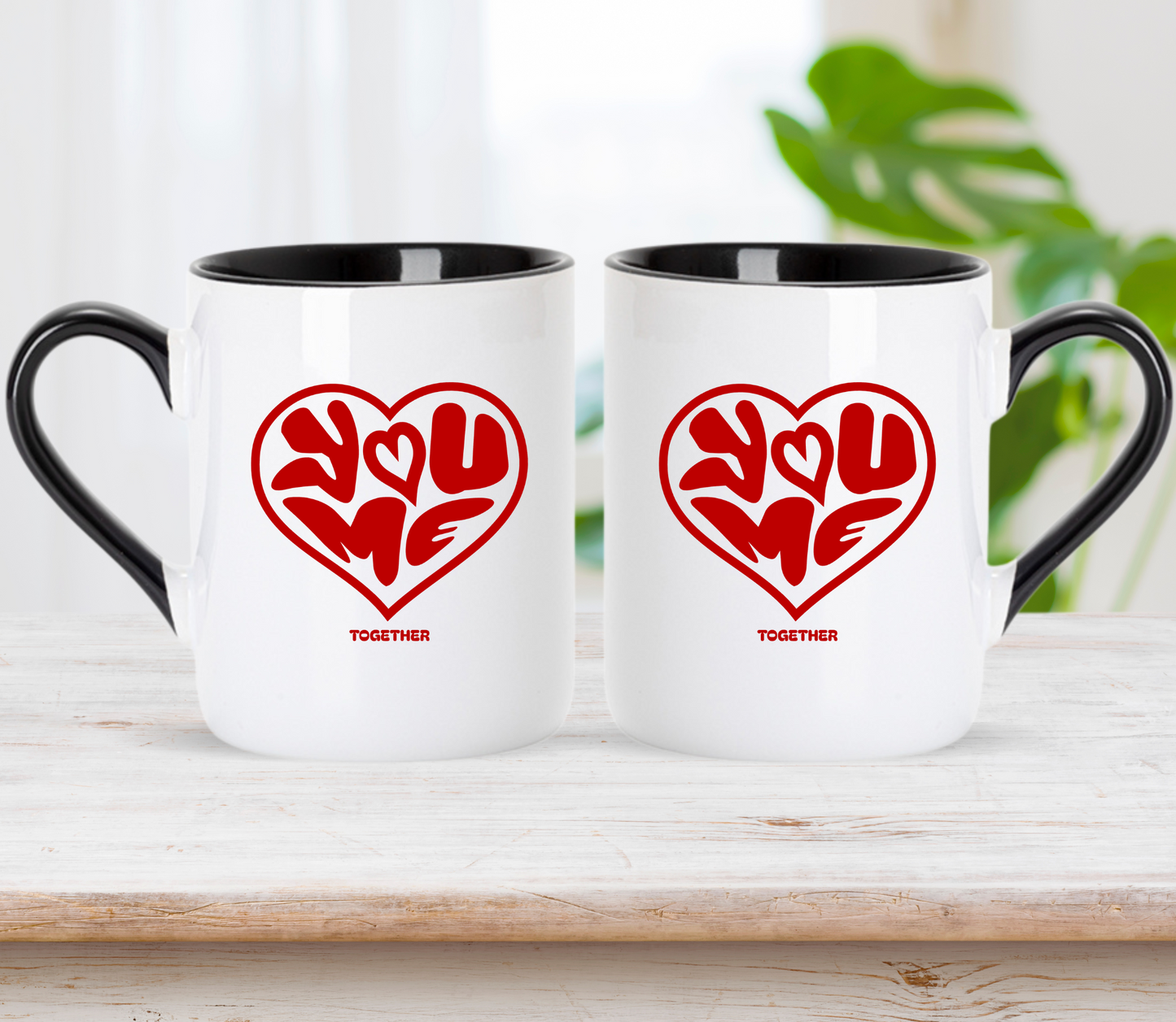 Personalised couple Matching Mug