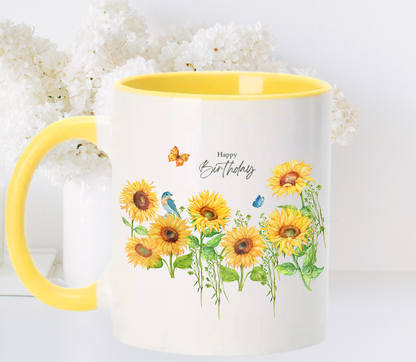 Personalised Happy birthday Mug