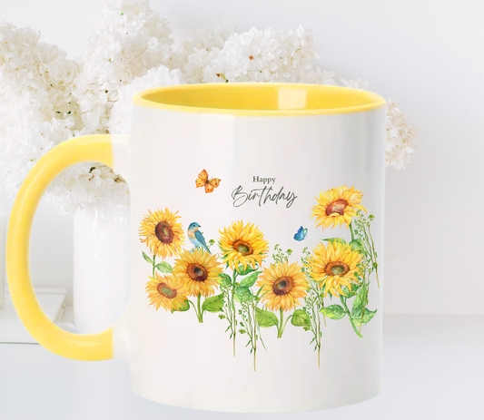 Personalised Happy birthday Mug