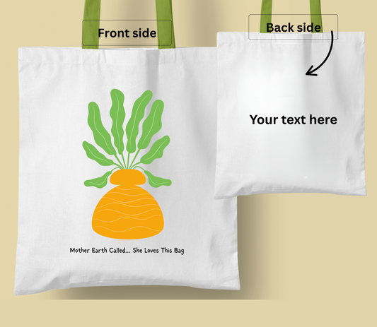 Personalised tote bag, casual tote your own tote, shopping bag, Gregory bag