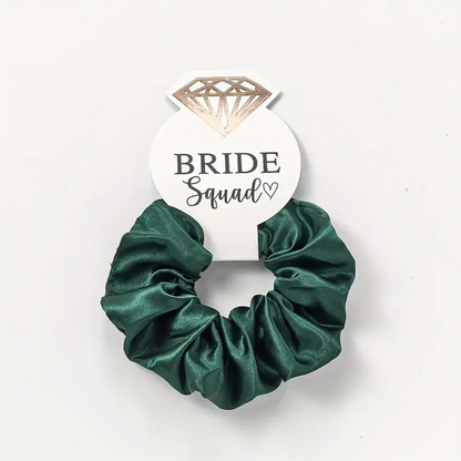 7pcs Wedding Season Soft Elastic Hair Ring, wedding Party Gift Bridesmaid Gift Bride Wedding Party