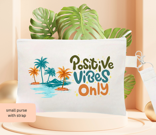 Purse with strap,Cosmetic Bags Multipurpose Makeup Bags, Toiletry Pouch, Zipper Canvas purse,Pencil Bag ,Multi-functional Travel bag