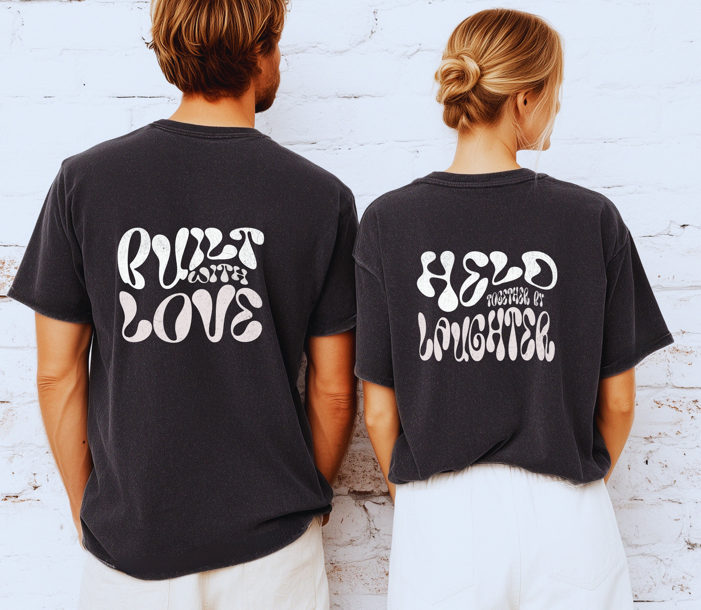Personalised Couple matching Tshirt