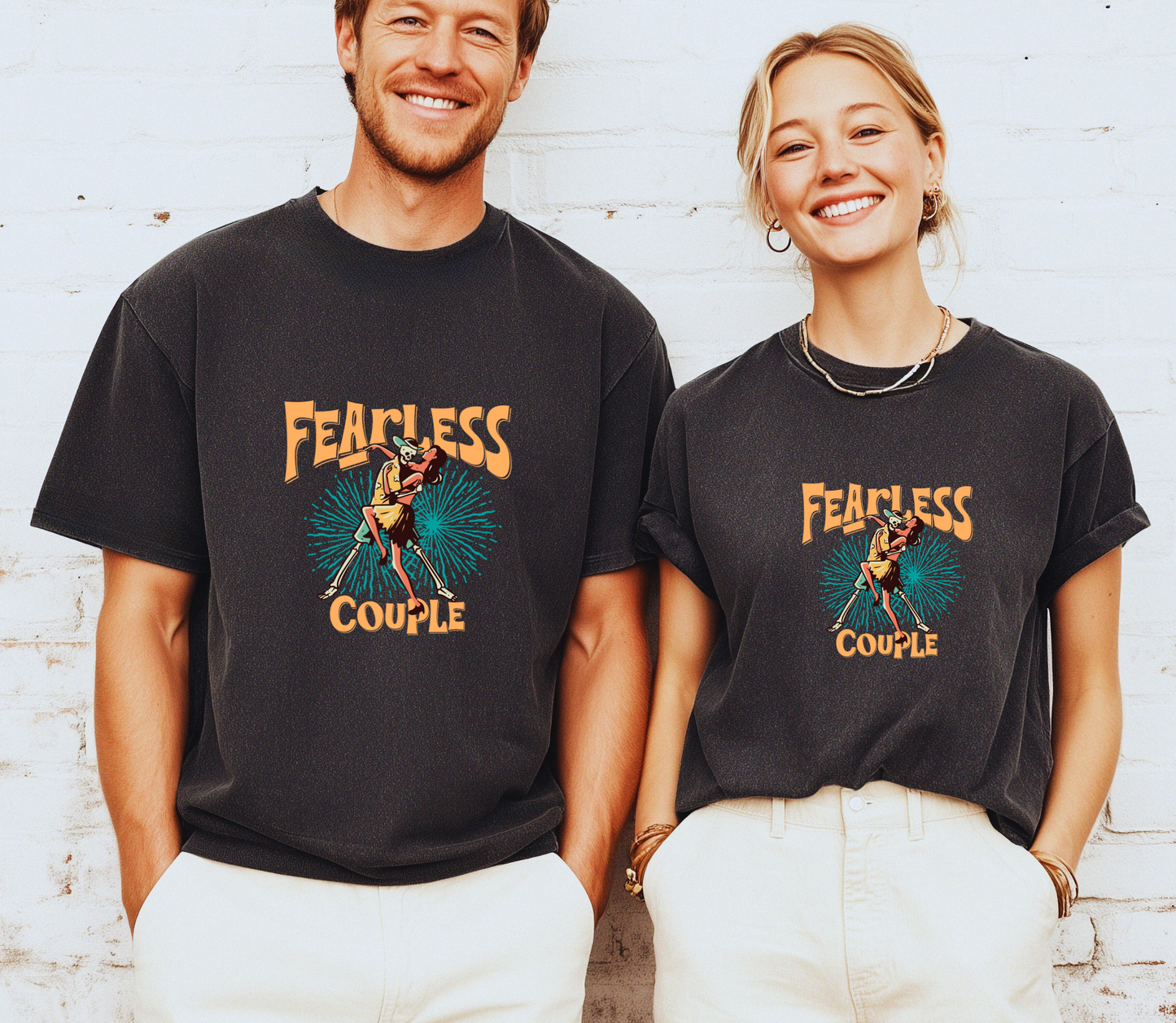 "Fearless Couple" matching Tshirt