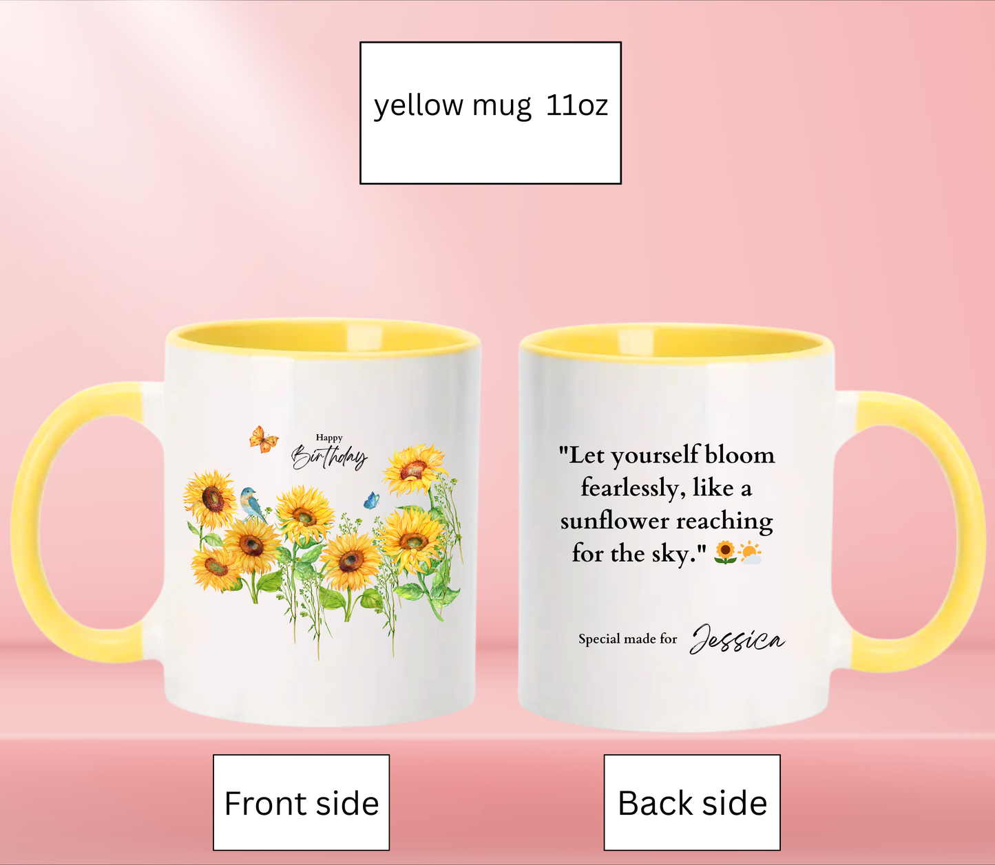 Personalised Happy birthday Mug